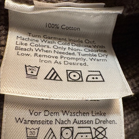 Eddie Bauer Men's Henley Crewneck Sweater - XLT 100% Cotton - Academia, Preppy - Picture 8 of 8